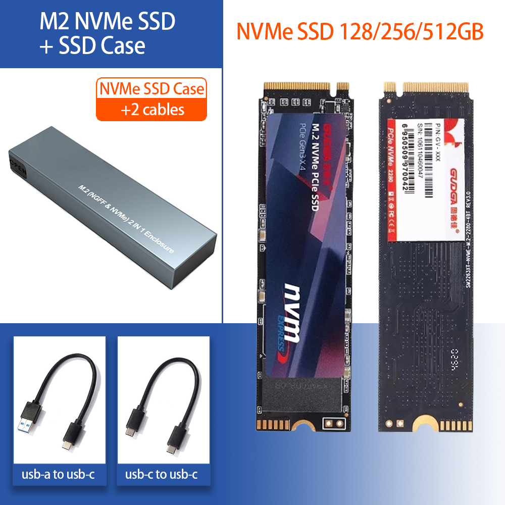 GUDGA M.2 SSD 128GB 256GB 512GB 1 테라바이트 SSD 하드 드라이브 M2 ssd nmve m2 NVMe pcie SSD 내장 하드 디스크 노트북 데스크탑 MSI
